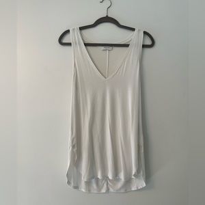 Aritzia- Babaton Plain White Tank